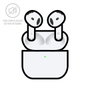 Apple AirPods 4 con Cancelación de Ruido, Blanco